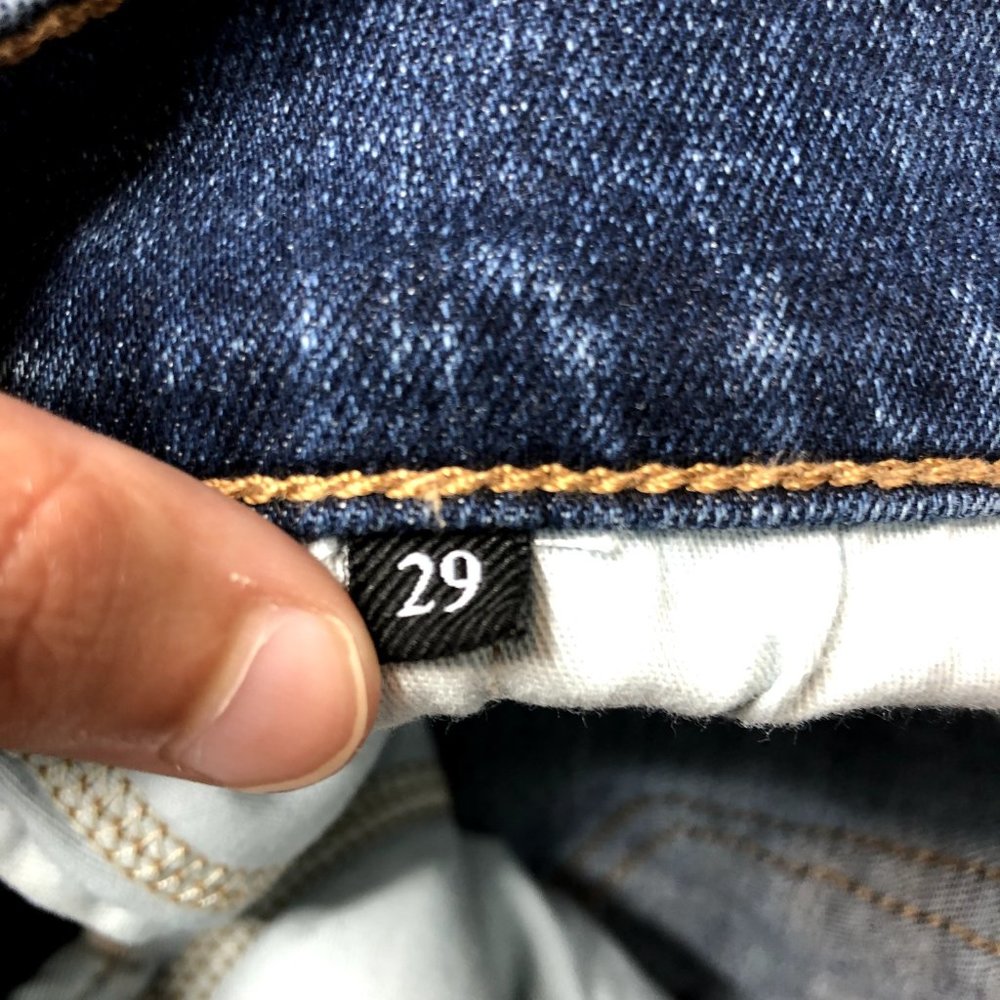 7 for all mankind Womens Paxtyn Skinny Jeans Size 29 Distressed - Picture 5 of 16